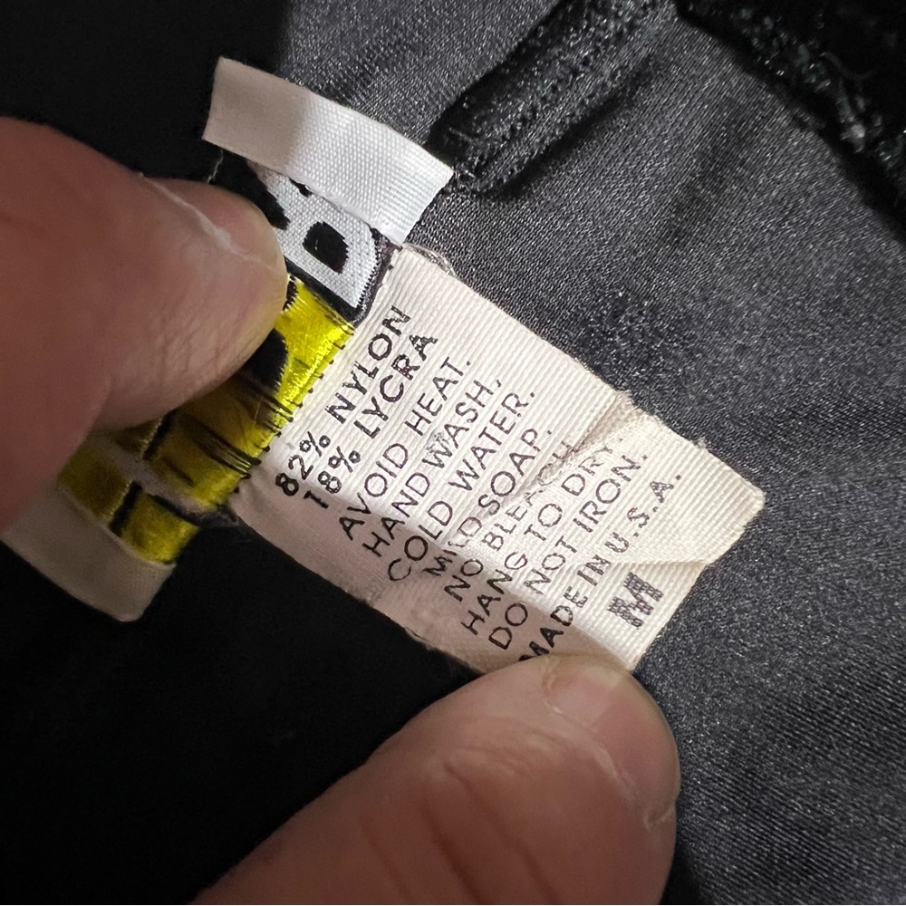 Vintage Canari Black and Purple Cycling Shorts - Picture 5 of 9